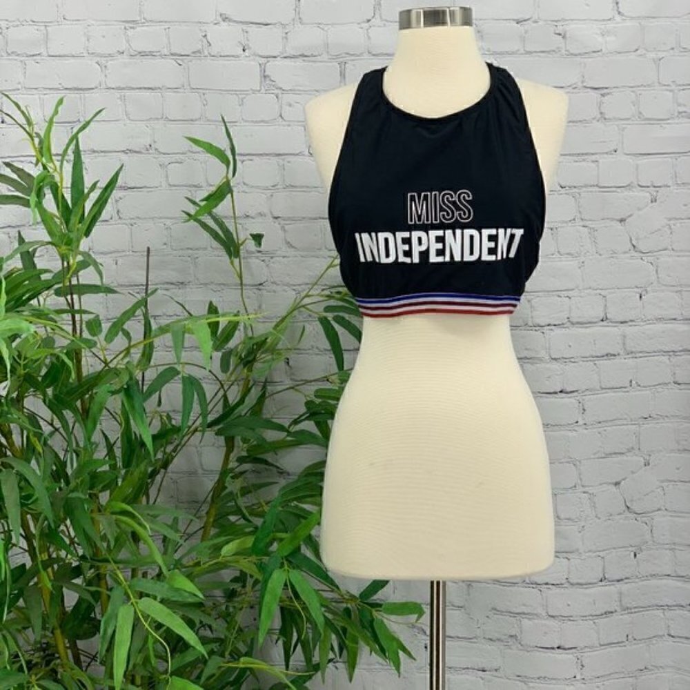 🎉No Boundaries Black Miss Independent Bikini Top - Picture 7 of 7